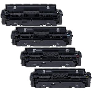 4 Pack Canon 046H Compatible High-Yield Toner Cartridges