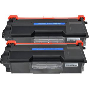 2 Pack Brother TN3440 Black Compatible High-Yield Toner Cartridge (Replaces TN3420)