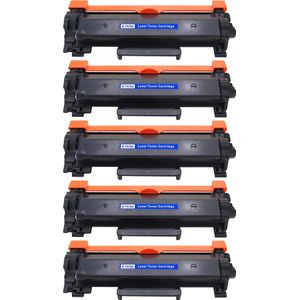 5 Brother TN3340 Black Compatible High-Yield Toner Cartridge (Replaces TN3310)