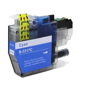 Brother LC3317C Cyan Compatible High-Yield Ink Cartridge