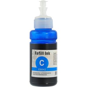 Epson T664 Cyan Compatible Ink Bottle